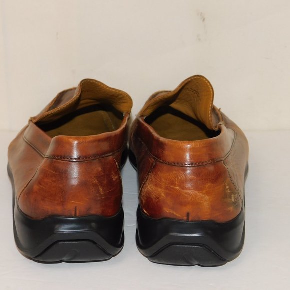 Cole Haan Brown Leather Slip On Loafers Men\'s Size 10 Made In India main image 6